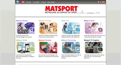 Desktop Screenshot of matsport.com